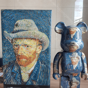 베어브릭 반고흐 자화상 1000% 65만원에 팝니다 BEARBRICK VAN GOGH