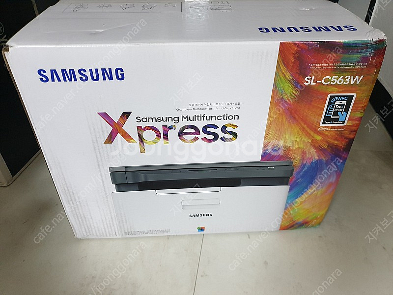 삼성 컬러 레이저 복합기 SL-C563W 판매 합니다(...--0