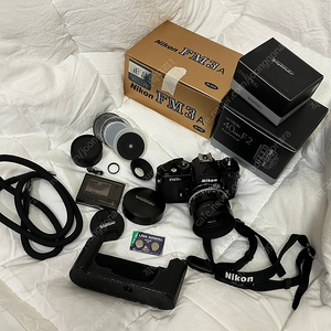 니콘 FM3A 블랙 + 울트론 40mm 일괄 판매
