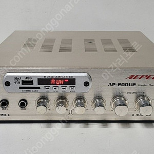 앰프 중고 3가지 팝니다 AP-200U2 MK-60A PA-35H