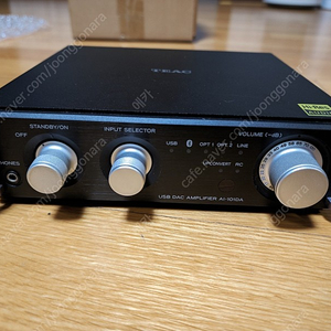 티악(TEAC)AL-101DA DAC AMP 팝니다.