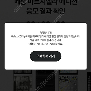 갤럭시 Z 플립5 메종 마르지엘라 에디션