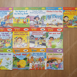 영어 책 Scholastic Grammar Tales 5권 + Word Family Tales 8권 = 총 13권 세트