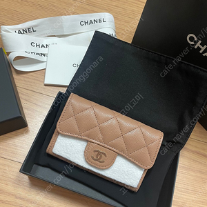 샤넬 chanel 클래식 똑딱이 카드지갑