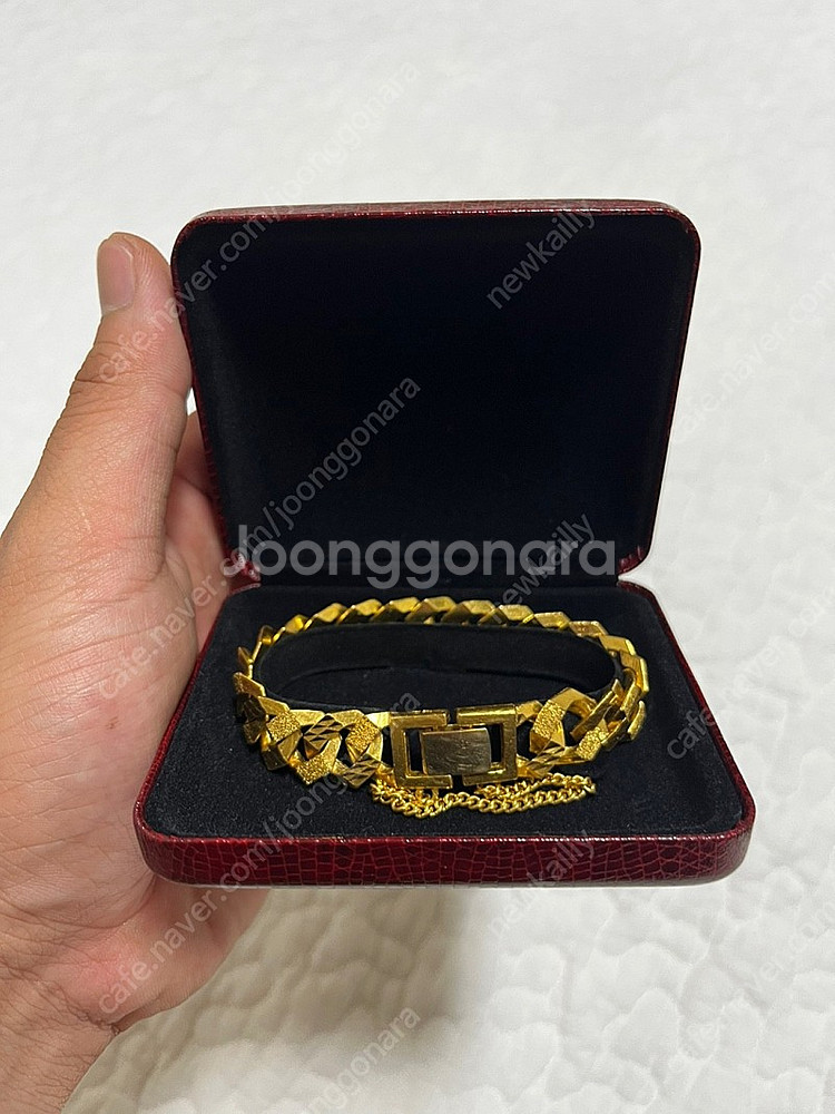 순금 20돈 로콤 팔찌 19cm (고리별도) 팝니다--2