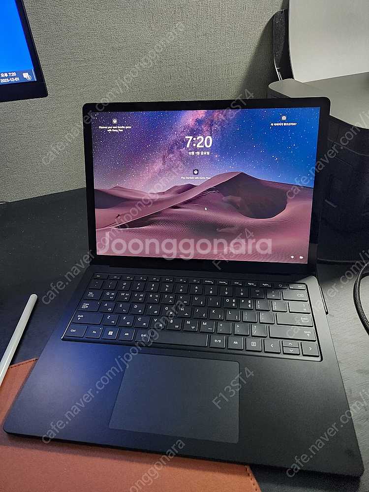 서피스랩탑5 램16 ssd 512 블랙 메탈--0
