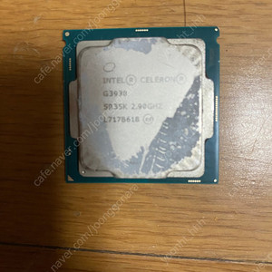 인텔 펜티엄 g3930 cpu 단품 판매합니다