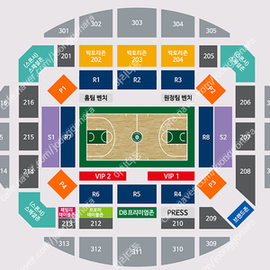 원주 db vs 창원 lg r8 1열 한자리 양도합니다