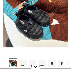 더노스페이스 키즈 눕시 뮬 패딩슈즈 방한부츠, THE NORTH FACE KIDS NUPTSE MULE 투엘 220