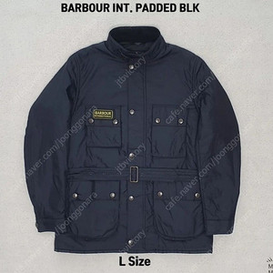 barbour internation padded jacket bik L 바버 패디드 자켓L입니다