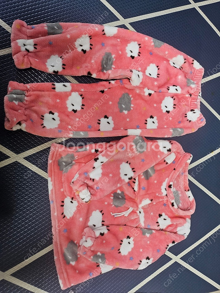 여아 수면잠옷 110 2벌--2