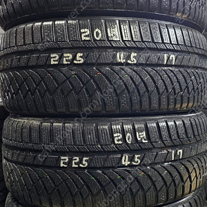 [판매] 225/45R17,225 45 17, 금호 윈터타이어 스노우 잔존율짱