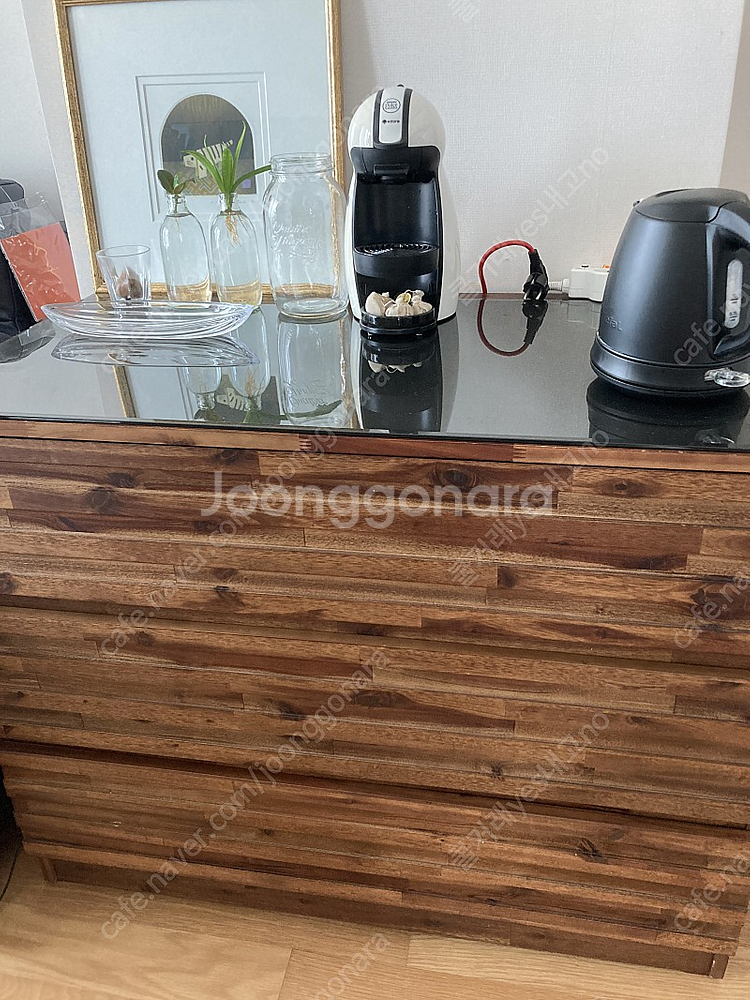 까사미아 그린랜드 화장대 서랍장 수납장 원목--0