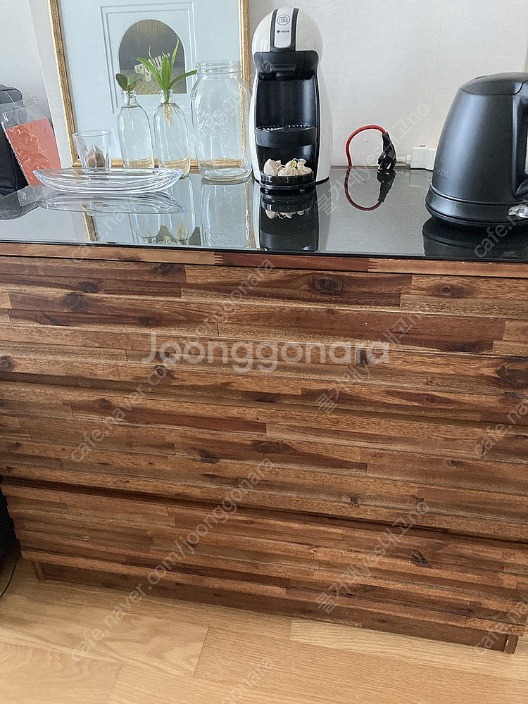 까사미아 그린랜드 화장대 서랍장 수납장 원목--2