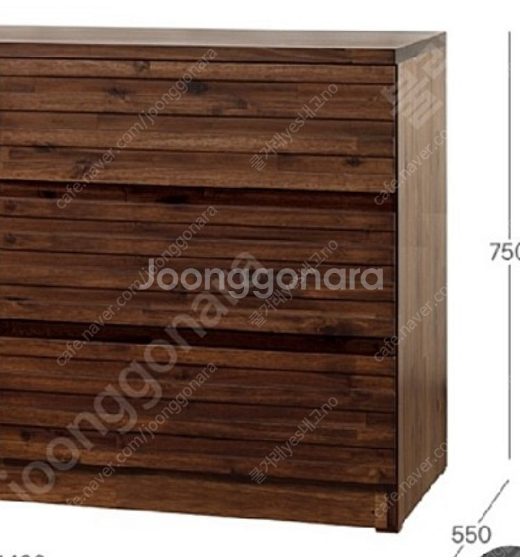 까사미아 그린랜드 화장대 서랍장 수납장 원목--3