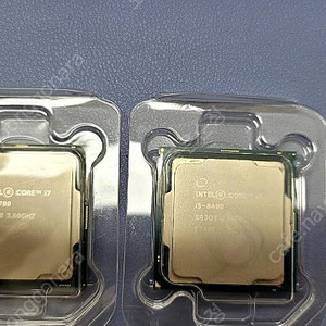 i7 7700, i5 8400 cpu 팝니다