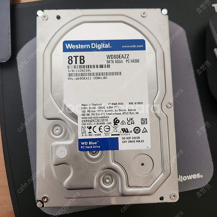 시놀로지 Synology DS224+ 8테라 하드 2개--3