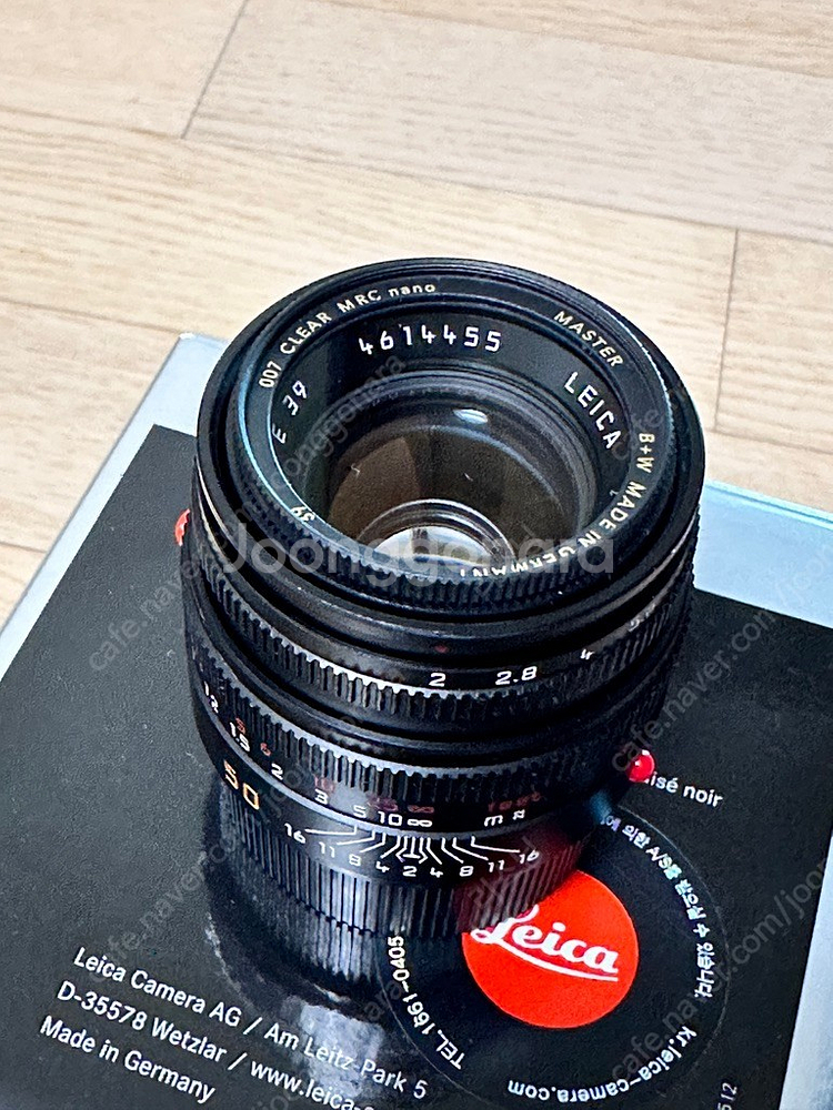 라이카 주미크론 50mm 현행 블랙 leica summ...--2