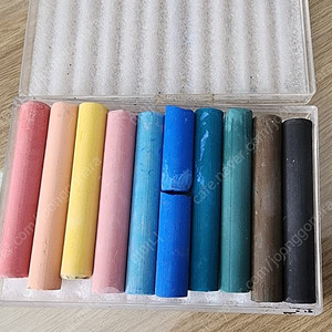 도자기 페인팅 크레용, 색연필, 가루안료 일괄 55000원