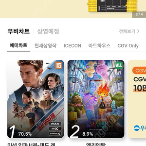 영화보실분~2인(CGV/메가/롯데)