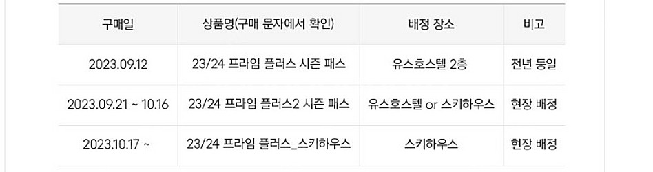 휘닉스파크 락카 판매 (유스호스텔 & 스키하우스)--1