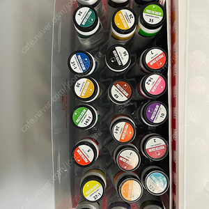 신한 튜브형 포스터물감 24색 40ml (택포)