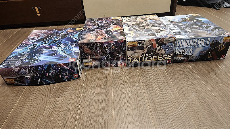 MG 가조립 건담 4개 일괄 판매 (리젤, 제스타, 톨기스, 마크 II 티탄즈)--2