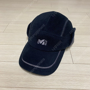 밀레 남성 귀덮개 모자 방한모자 M 58cm 사이즈 택배비포함