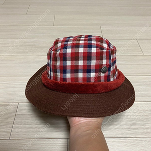 K2 여성 모 혼용 체크 귀달이 모자 S 56cm 사이즈 택배비포함