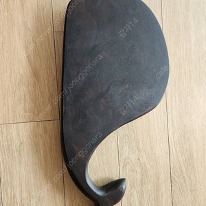 아프리카 흑단 음핑고 원목 특수목 고래 디자인 도마
