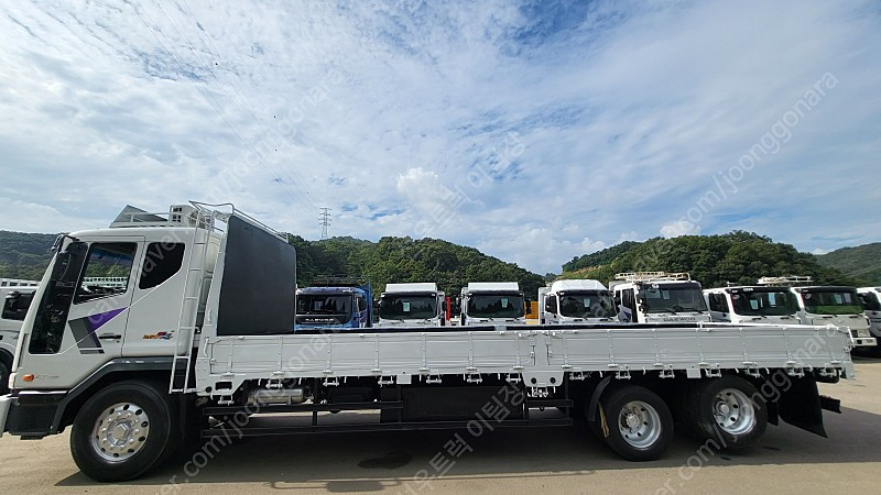 대우 노부스 후축 카고트럭 13년형 배출가스 3등급 7.5m 농기계 장비운반용 중고화물차 이미지