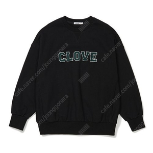 Clove 클로브 Dumble Logo Sweatshirt (Black) 맨투맨 골프웨어 아넬 Anell