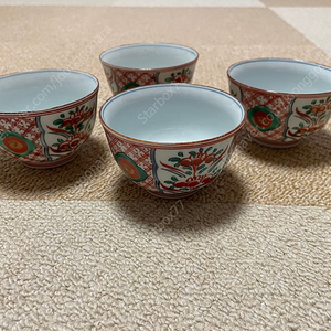 일본 찻잔 세트(일본 작가 제품)