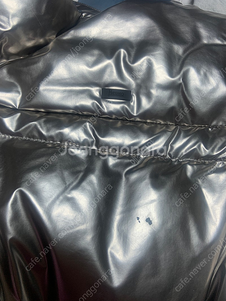 HERNO laminar silver 패딩 it42--2