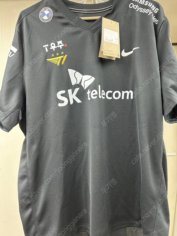 T1 2022 월즈 반팔 유니폼 페이커 마킹 2XL 새제품 이미지