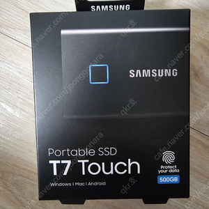 [새제품] 삼성 SSD T7 Touch 500GB