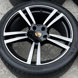 [판매] 포르쉐 카이엔 터보2 21인치 풀단조 정품휠 타이어
