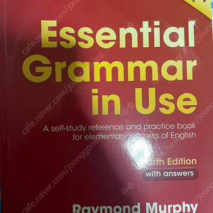 Essential Grammar in Use 새 책 팝니다