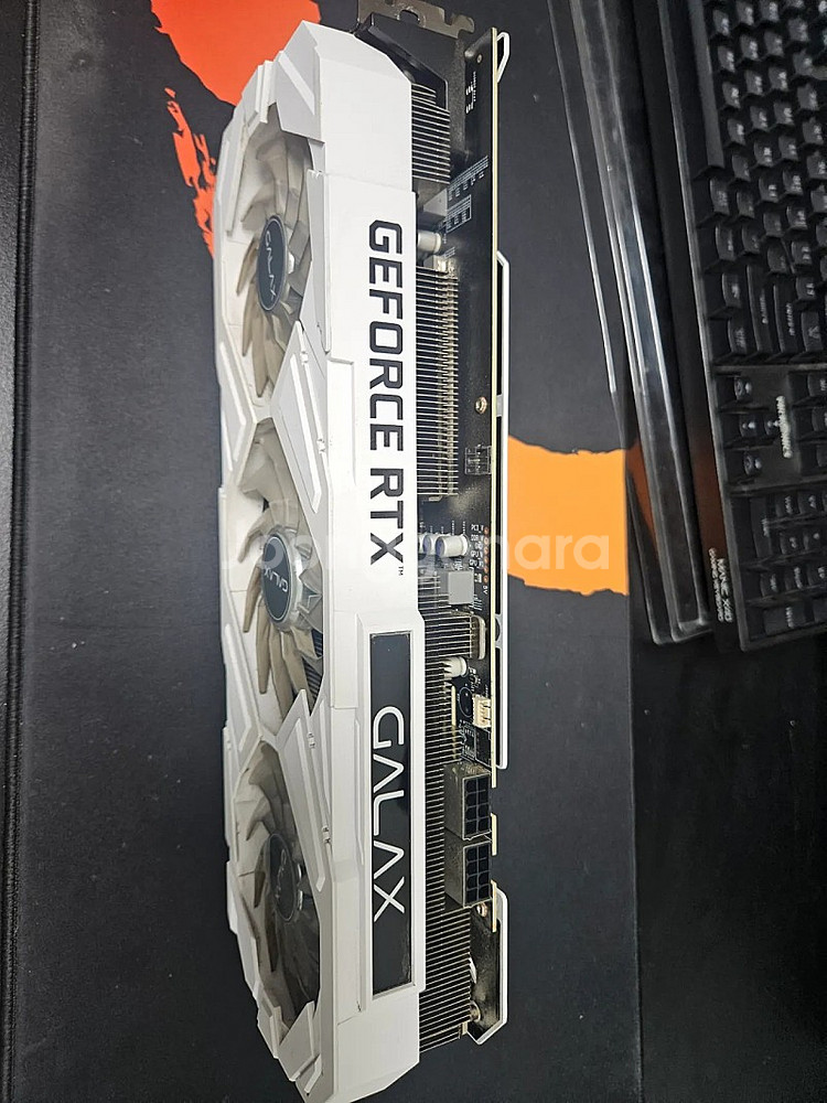 (단품) 갤럭시 RTX 3080 EX GAMER WHITE OC D6X 10GB--2