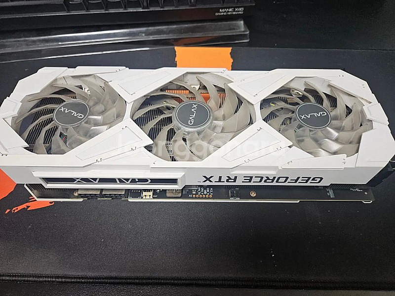(단품) 갤럭시 RTX 3080 EX GAMER WHITE OC D6X 10GB--4