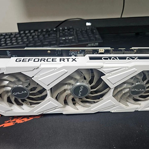 (단품) 갤럭시 RTX 3080 EX GAMER WHITE OC D6X 10GB