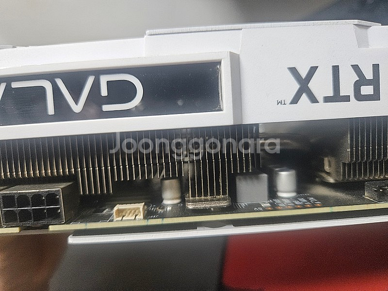 (단품) 갤럭시 RTX 3080 EX GAMER WHITE OC D6X 10GB--7