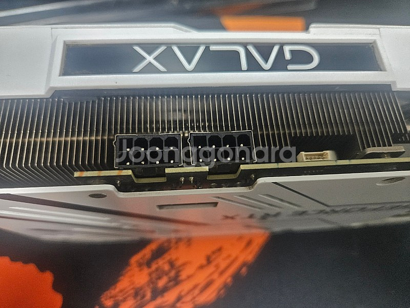 (단품) 갤럭시 RTX 3080 EX GAMER WHITE OC D6X 10GB--8