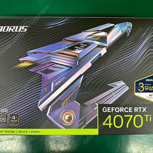 미개봉 RTX4070ti AORUS ELITE 12G