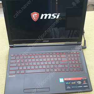 게이밍노트북 MSI GL63 8RC i5-8300H 지포스 GTX 1050 중고