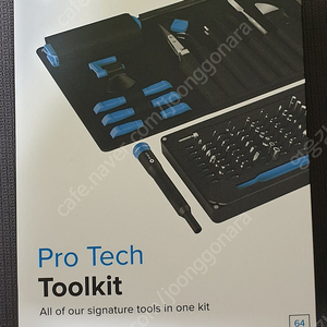 [미개봉] 아이픽스잇 iFixit 프로테크 툴키트 Pro Tech Toolkit 아이폰 맥북 수리공구 드라이버 세트