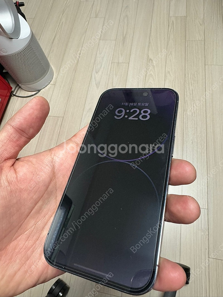 아이폰 14프로 256G 딥퍼플 90만원 팝니다--5