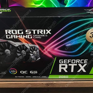 Rog Gegorce RTX2060 그래픽카드 와 파워 일괄판매합니다