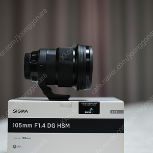 시그마 105mm f1.4 DG HSM 케논 마운트