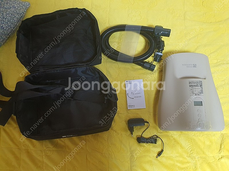 모비가든 전동 에어펌프 충전식 에어텐트--1